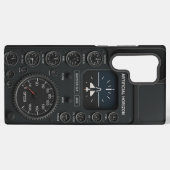 Raumkommandant Samsung Galaxy Hülle (Rückseite (Horizontal))
