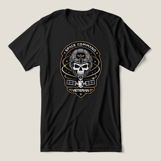 Raumkommando Tri-Blend Shirt (Design Vorderseite)