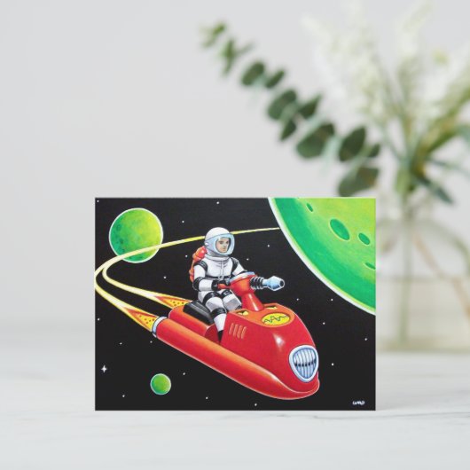 RAUMKOPF POSTKARTE (Stehend Vorderseite)