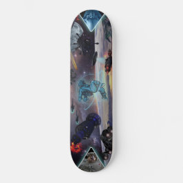 RAUMKRIEG ALIEN INVASION SKATEBOARD