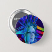 Raumkristall Button (Vorne & Hinten)