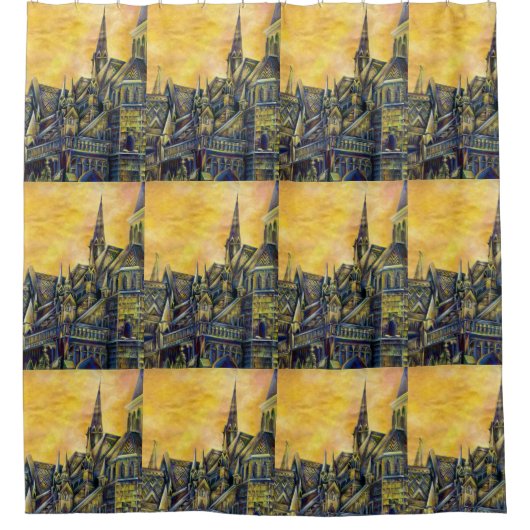 Raumlust Duschvorhang (Vorderseite)