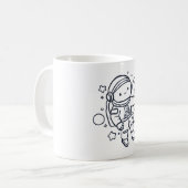 Raummagie Kaffeetasse (Vorderseite Links)