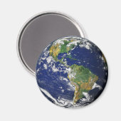 Raummagnat Planet Erde Magnet (Vorderseite/Rückseite)