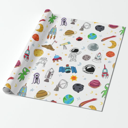 Raummodell Geschenkpapier (Ungerollt)