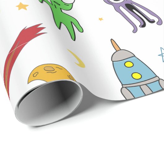 Raummodell Geschenkpapier (Rolleneckpunkt)