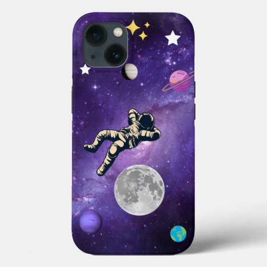 Raummond und Sterne iPhone/iPad Gehäuse Case-Mate iPhone Hülle (Rückseite)