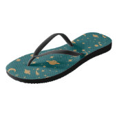 Raummuster Badesandalen (Schrägansicht)