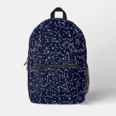 Raummuster bedruckter rucksack (Vorderseite)
