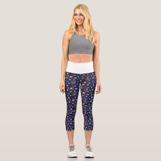 Raummuster  capri leggings (Vorderseite)