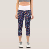 Raummuster  capri leggings (Vorderseite)