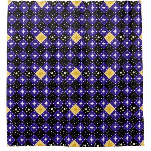 Raummuster Duschvorhang (Vorderseite)