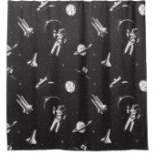 Raummuster Duschvorhang (Vorderseite)