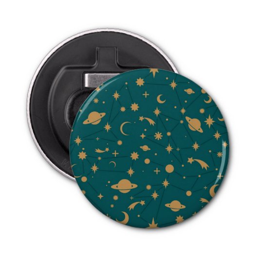 Raummuster Flaschenöffner (Vorderseite)