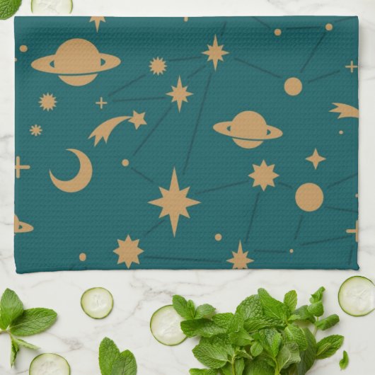 Raummuster Handtuch (Gefaltet)