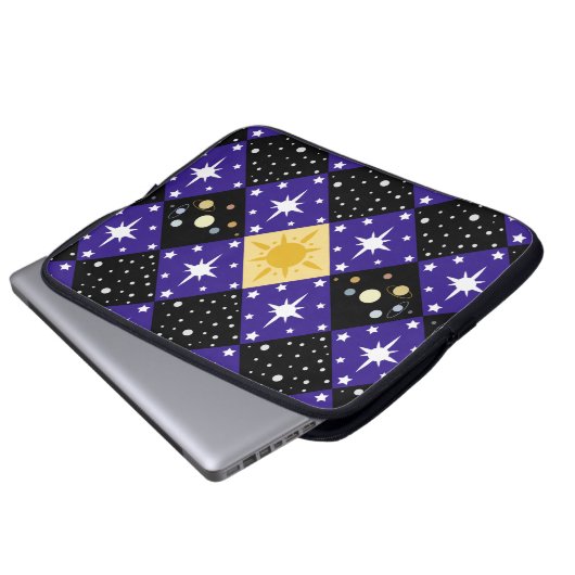 Raummuster Laptopschutzhülle (Vorne Knopf)