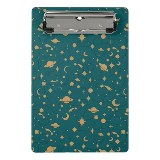 Raummuster Mini Klemmbrett (Vorderseite)