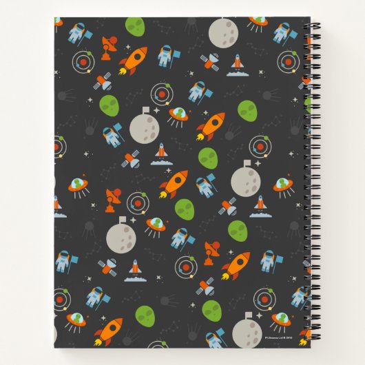 Raummuster Notizblock (Rückseite)