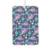 Raummuster, Planeten, Sterne, Galaxie, Kosmos Autolufterfrischer (Vorderseite)