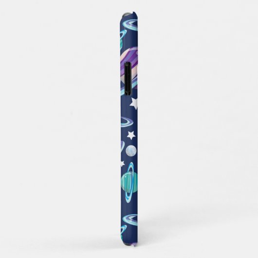 Raummuster, Planeten, Sterne, Galaxie, Kosmos Case-Mate iPhone Hülle (Hinten/Rechts)