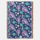 Raummuster, Planeten, Sterne, Galaxie, Kosmos Decke (Vorderseite Vertikal)