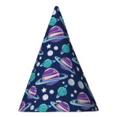 Raummuster, Planeten, Sterne, Galaxie, Kosmos Partyhütchen (Rechts)