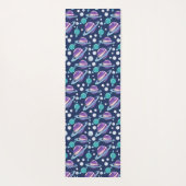 Raummuster, Planeten, Sterne, Galaxie, Kosmos Yogamatte (Rückseite)