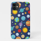 Raummuster, Planeten, Sterne, Kosmos, Galaxie Case-Mate iPhone Hülle (Rückseite)