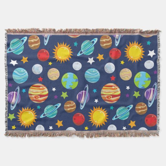 Raummuster, Planeten, Sterne, Kosmos, Galaxie Decke (Vorderseite)