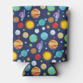 Raummuster, Planeten, Sterne, Kosmos, Galaxie Dosenkühler (Vorderseite)