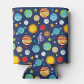 Raummuster, Planeten, Sterne, Kosmos, Galaxie Dosenkühler (Rückseite)