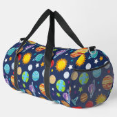 Raummuster, Planeten, Sterne, Kosmos, Galaxie Duffle Bag (Rechte Ecke)
