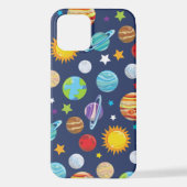 Raummuster, Planeten, Sterne, Kosmos, Galaxie iPhone Hülle (Rückseite)