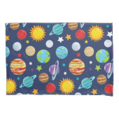 Raummuster, Planeten, Sterne, Kosmos, Galaxie Kissenbezug (Vorderseite)