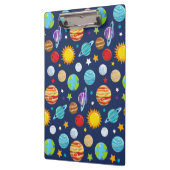 Raummuster, Planeten, Sterne, Kosmos, Galaxie Klemmbrett (Links)