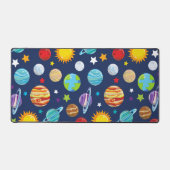 Raummuster, Planeten, Sterne, Kosmos, Galaxie Schreibtischunterlage (Vorderseite)