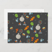 Raummuster Postkarte (Vorne/Hinten)