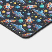 Raummuster Schreibtischunterlage (Ecke)