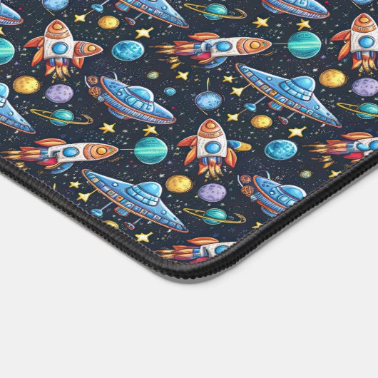 Raummuster Schreibtischunterlage (Ecke)