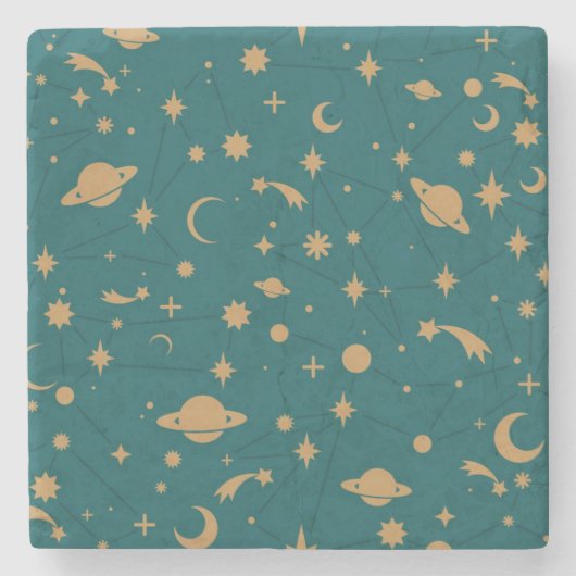 Raummuster Steinuntersetzer (Vorderseite)