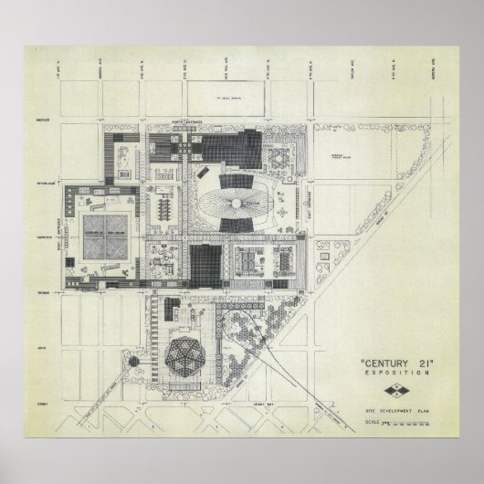 Raumnädel-Luftkonzept Zeichnend 2 Poster (Vorne)