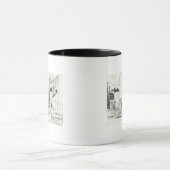 Raumnädel-Luftkonzept Zeichnend 2 Tasse (Zentrum)