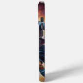 Raumnebel Fußball-Shot Case-Mate iPhone Hülle (Rückseite / Links)