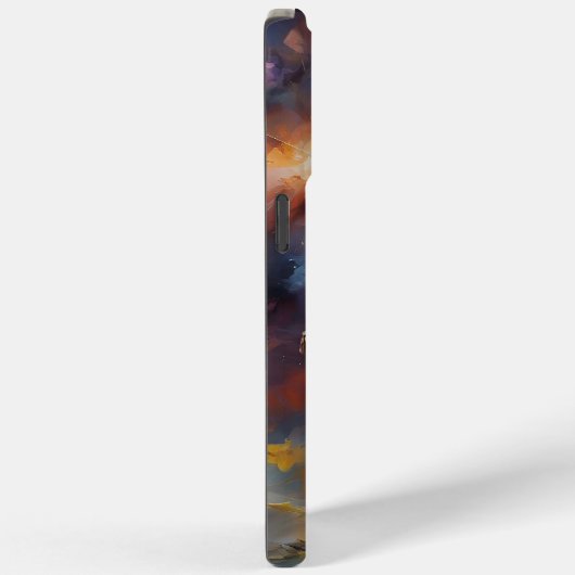 Raumnebel Fußball-Shot Case-Mate iPhone Hülle (Rückseite / Rechts)