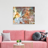 Raumnebel Leinwanddruck (Insitu (Wohnzimmer))