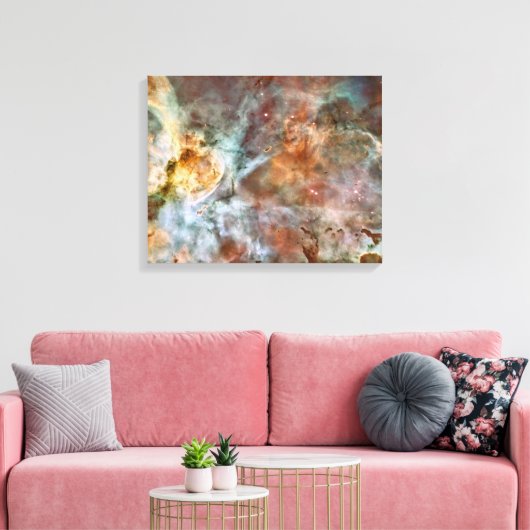 Raumnebel Leinwanddruck (Insitu (Wohnzimmer))