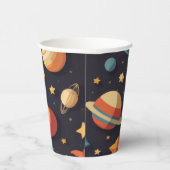 Raumplaneten Pappbecher (Rechts)