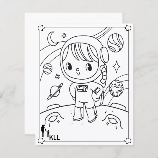 Raumplanets - Entdeckungsseiten (Vorne/Hinten)