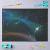 Raumplanets Fantasy Decoupage Tissue Paper Seidenpapier (Basteln)