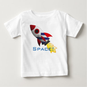 Raumraketen-Baby-Shirt Baby T-shirt